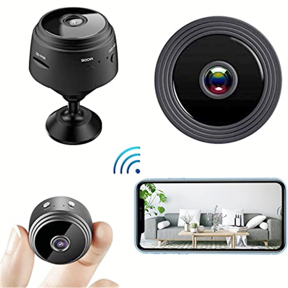 Caméra Cachée Portable – Sécurité Invisible en HD 1080P