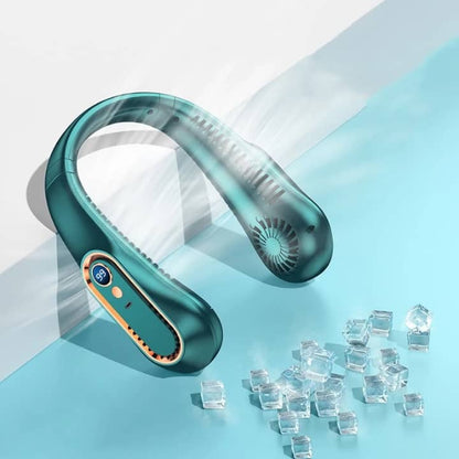 Ventilateur Portable 3 Vitesses avec Écran Numérique – Confort Mains Libres